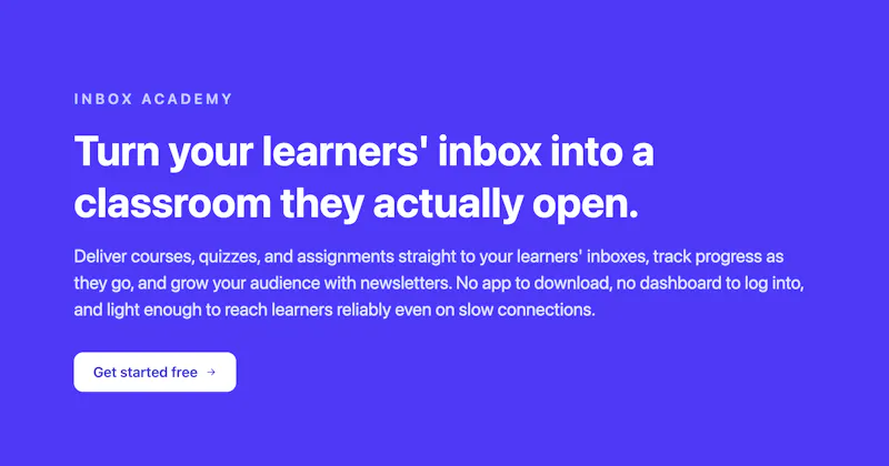 Inbox Academy screenshot 1
