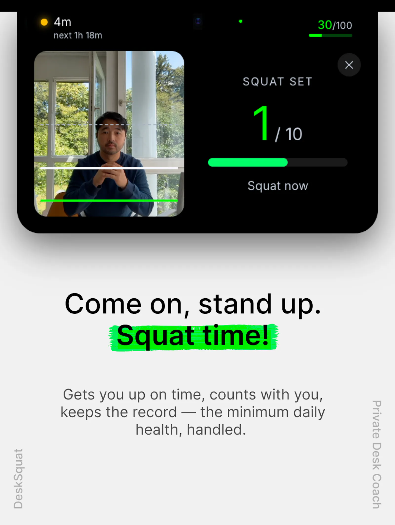 DeskSquat screenshot 2