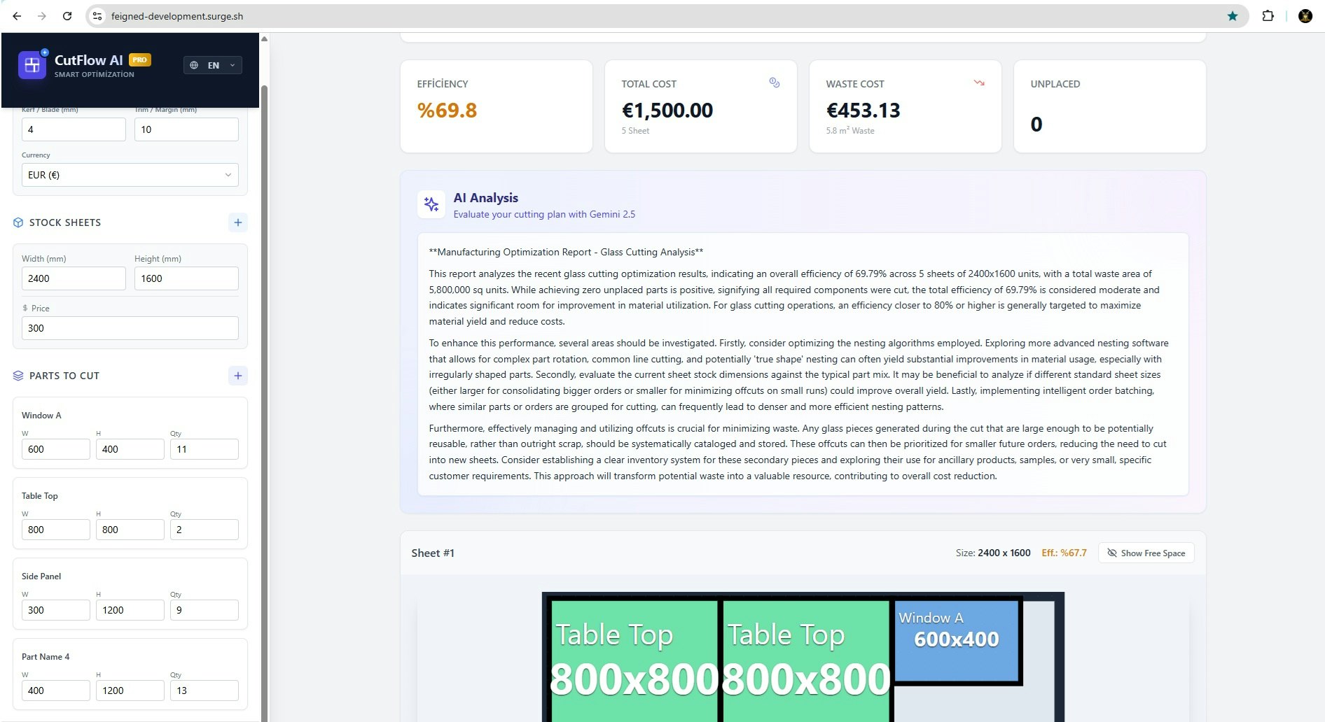 CutFlow AI - Screenshot 2 showing product features and functionality