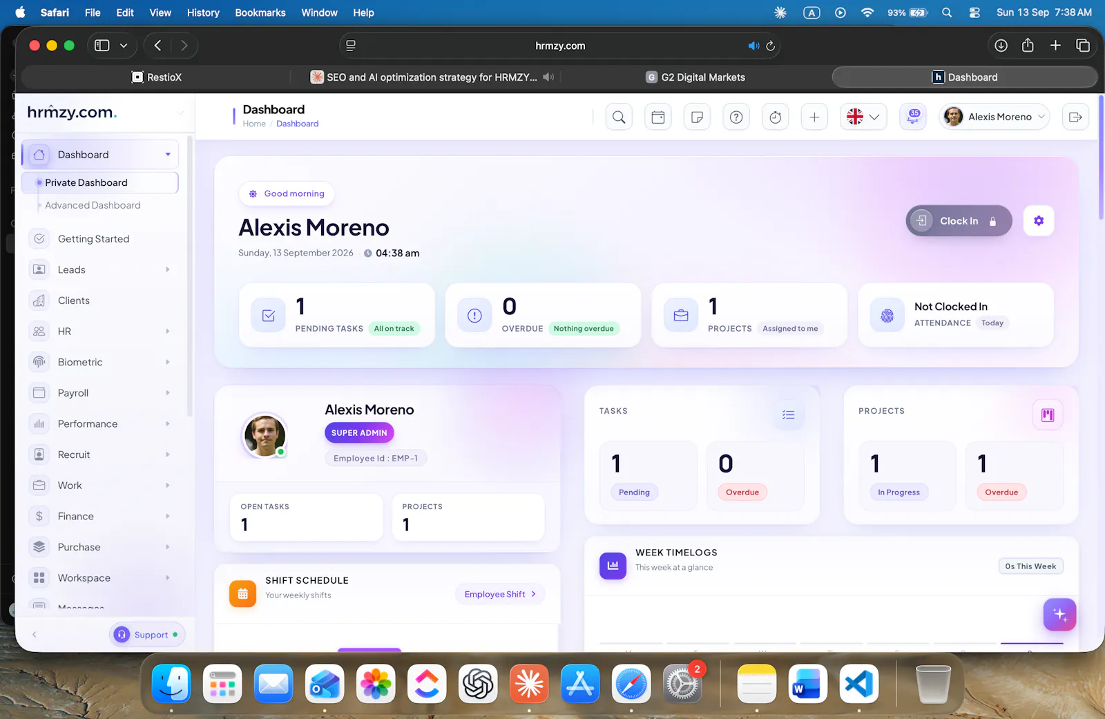 HRMZY screenshot 2