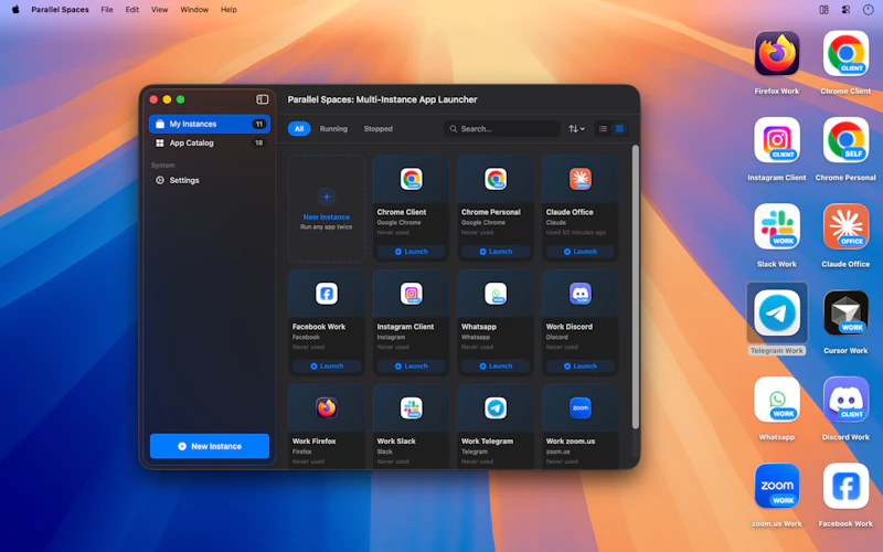 Parallel Spaces screenshot 2