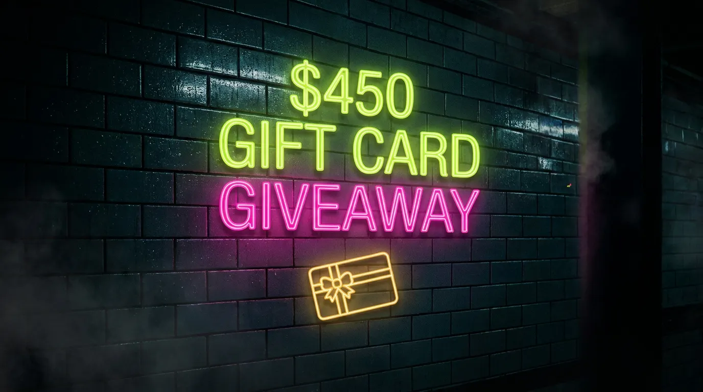 $450 Gift Card Up for Grabs: Enter in 1