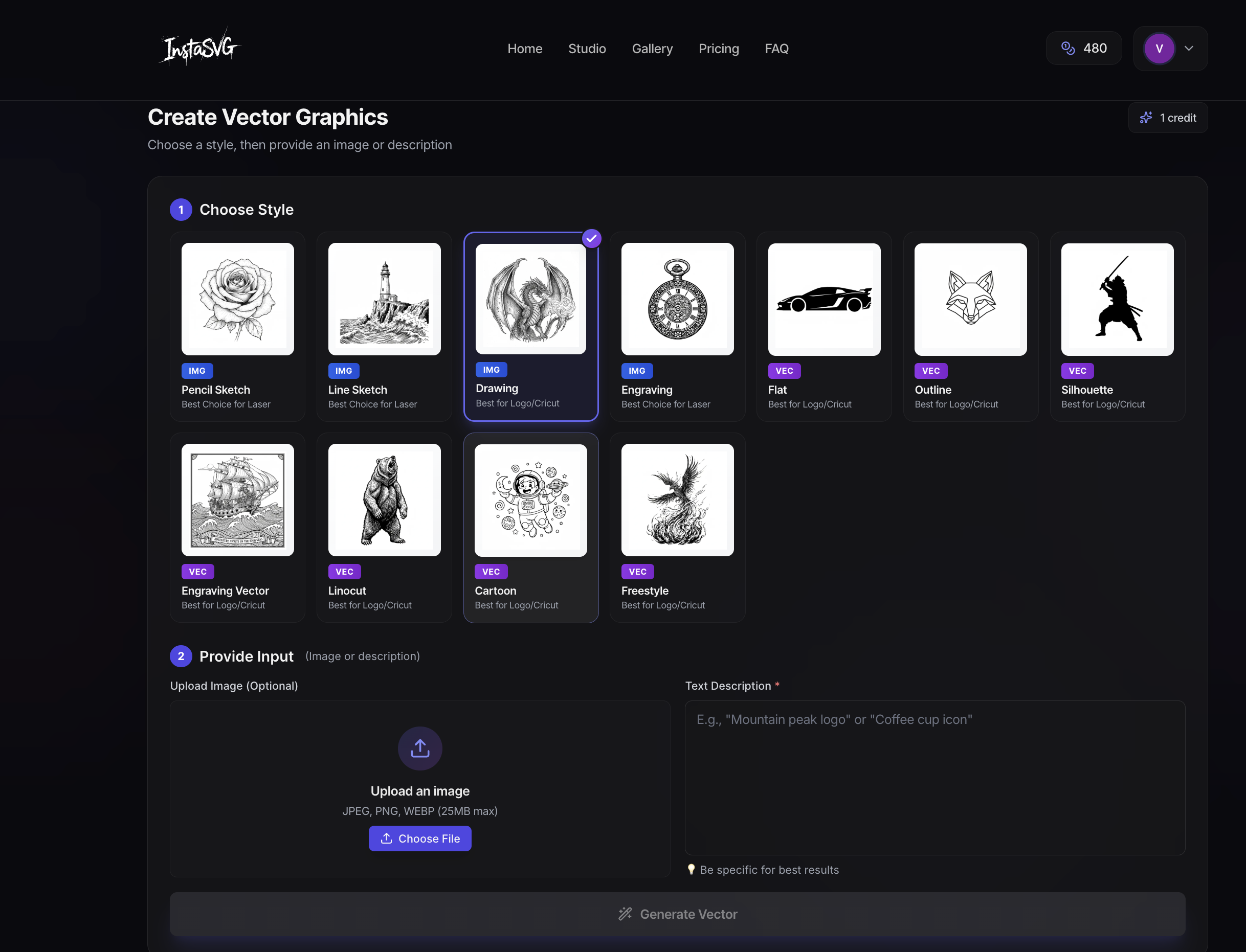 InstaSVG gallery image