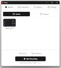Kliper - Privacy-first screen recorder gallery image