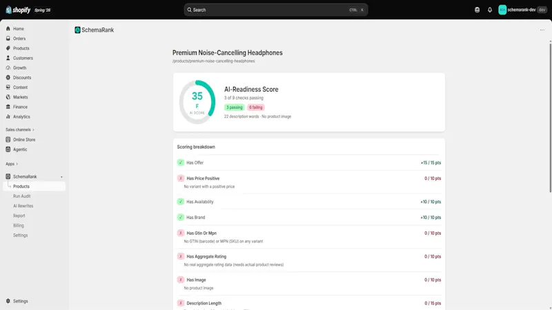 SchemaRank screenshot 4