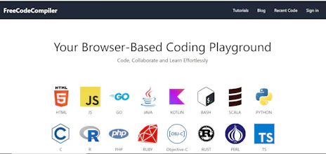 FreeCodeCompiler gallery image