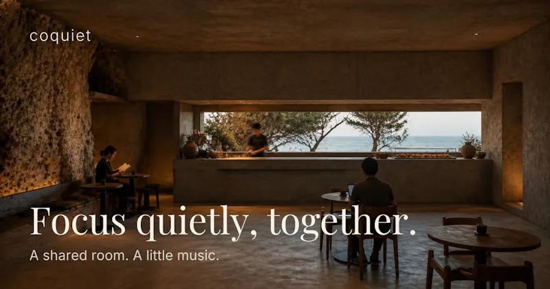 Coquiet.app screenshot 2