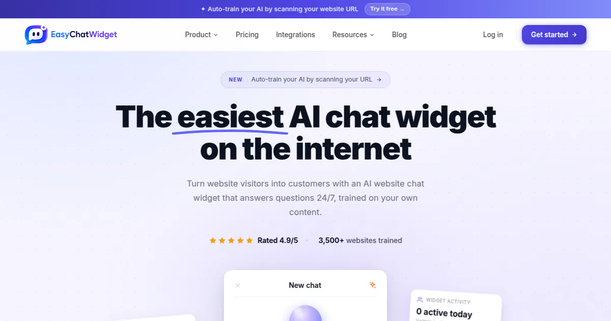 EasyChatWidget 截图