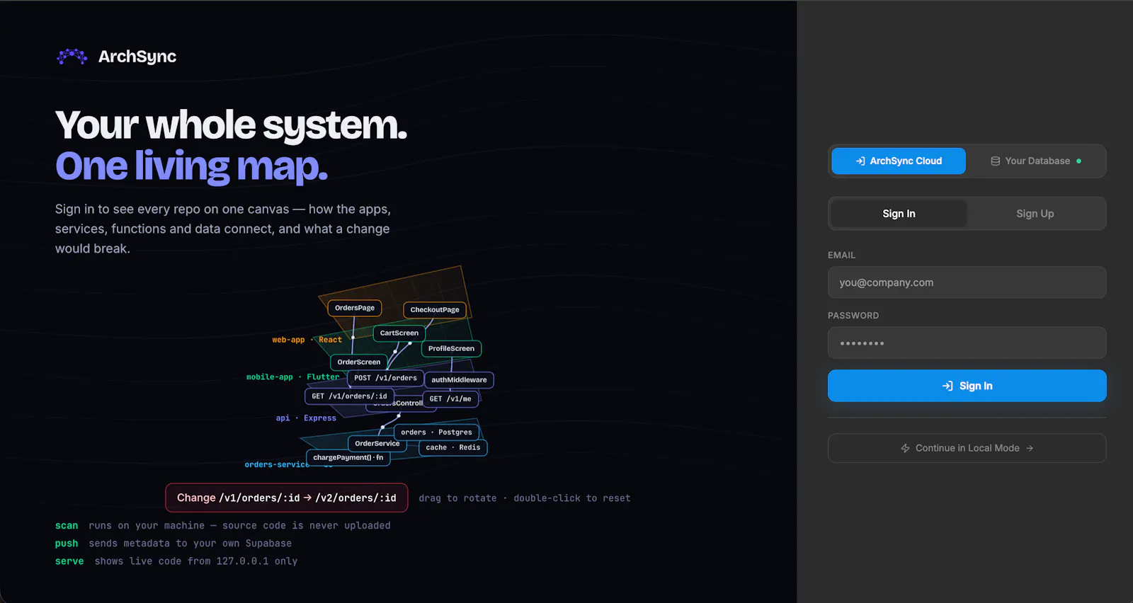 ArchSync screenshot 2