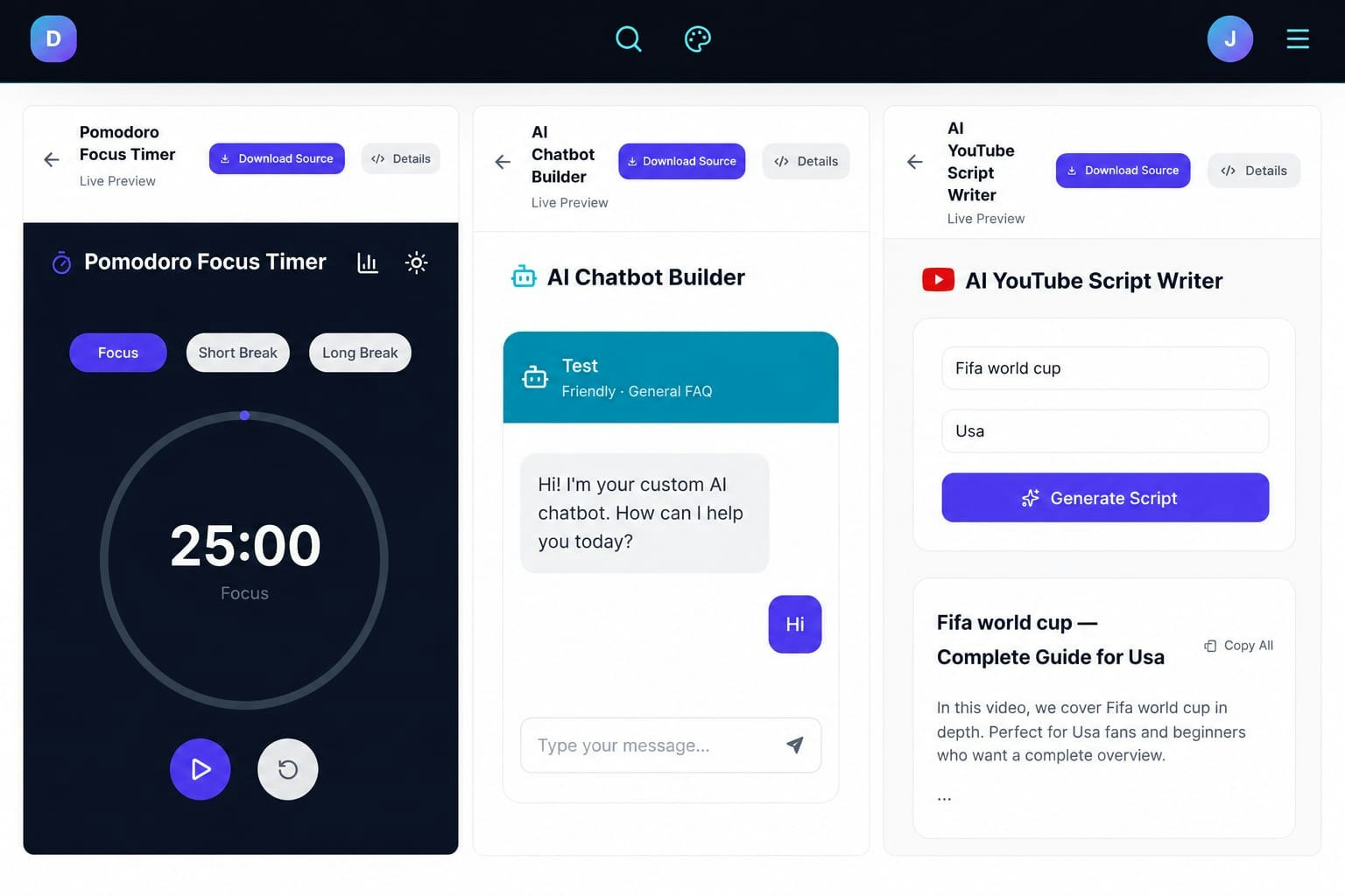 Dappora -48 Full-Stack SaaS Apps gallery image