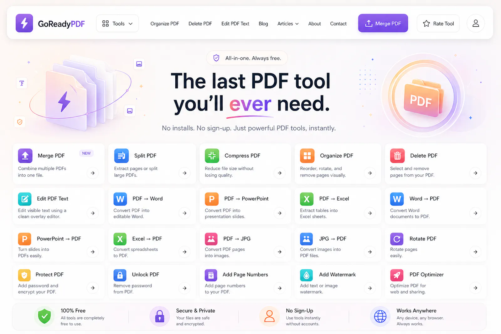 GoReadyPDF screenshot 1