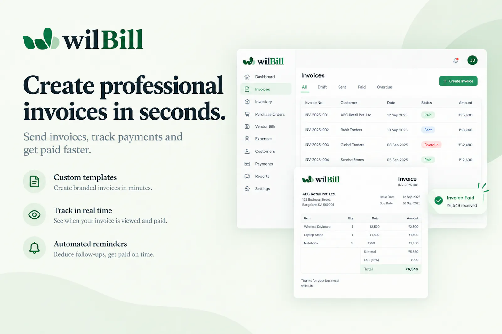 WilBill screenshot 3