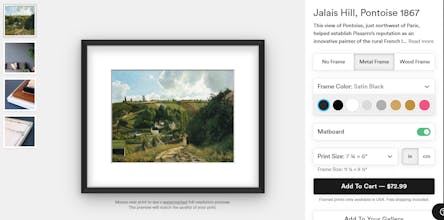 Jalais Hill, Pontoise 1867 gallery image
