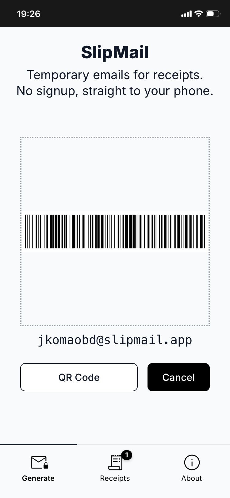 SlipMail - Screenshot 3 showing product features and functionality
