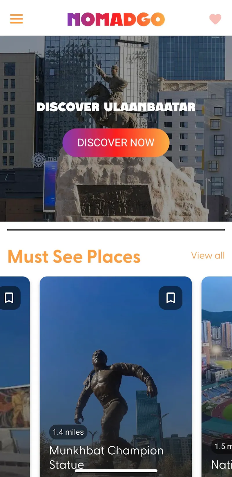 NomadGO screenshot 2