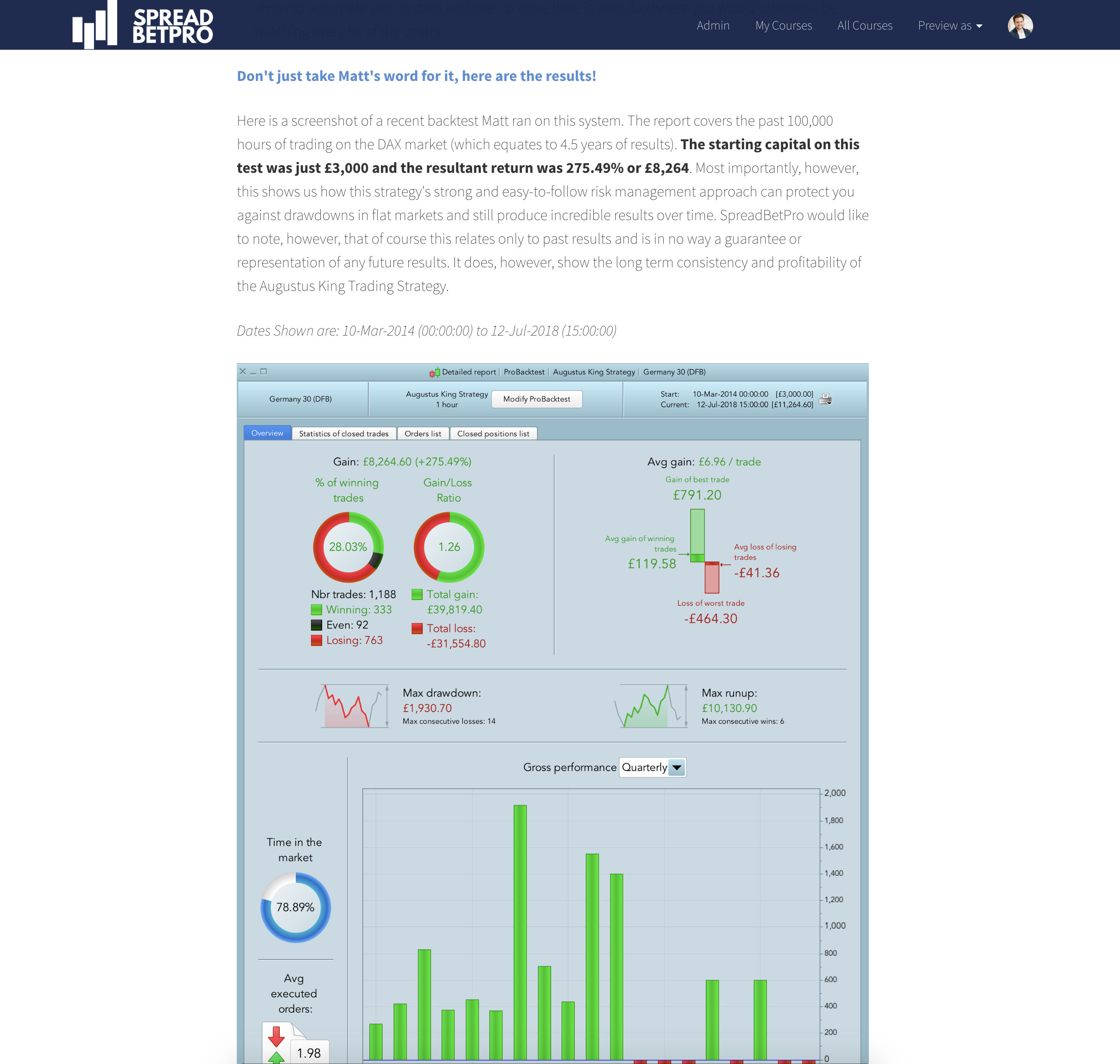 SpreadBetPro gallery image