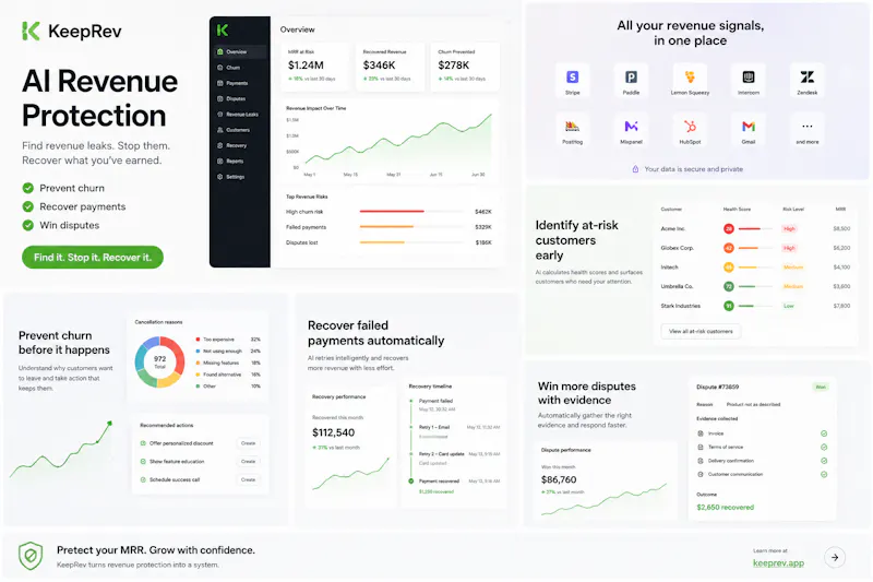 KeepRev - AI Revenue Protection screenshot 3