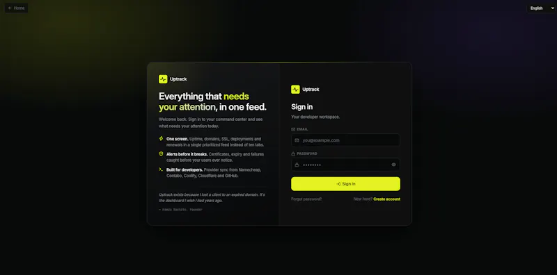Uptrack screenshot 2