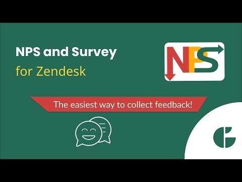 NPS and Survey for Zendesk  gallery image
