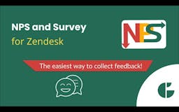 NPS and Survey for Zendesk  media 1