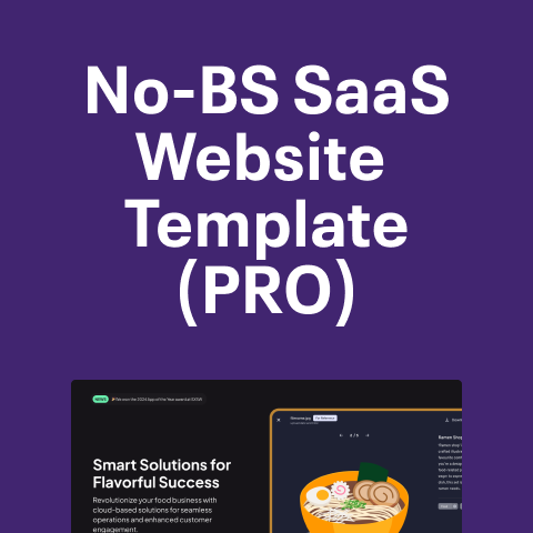 No-BS SaaS Figma Template PRO logo