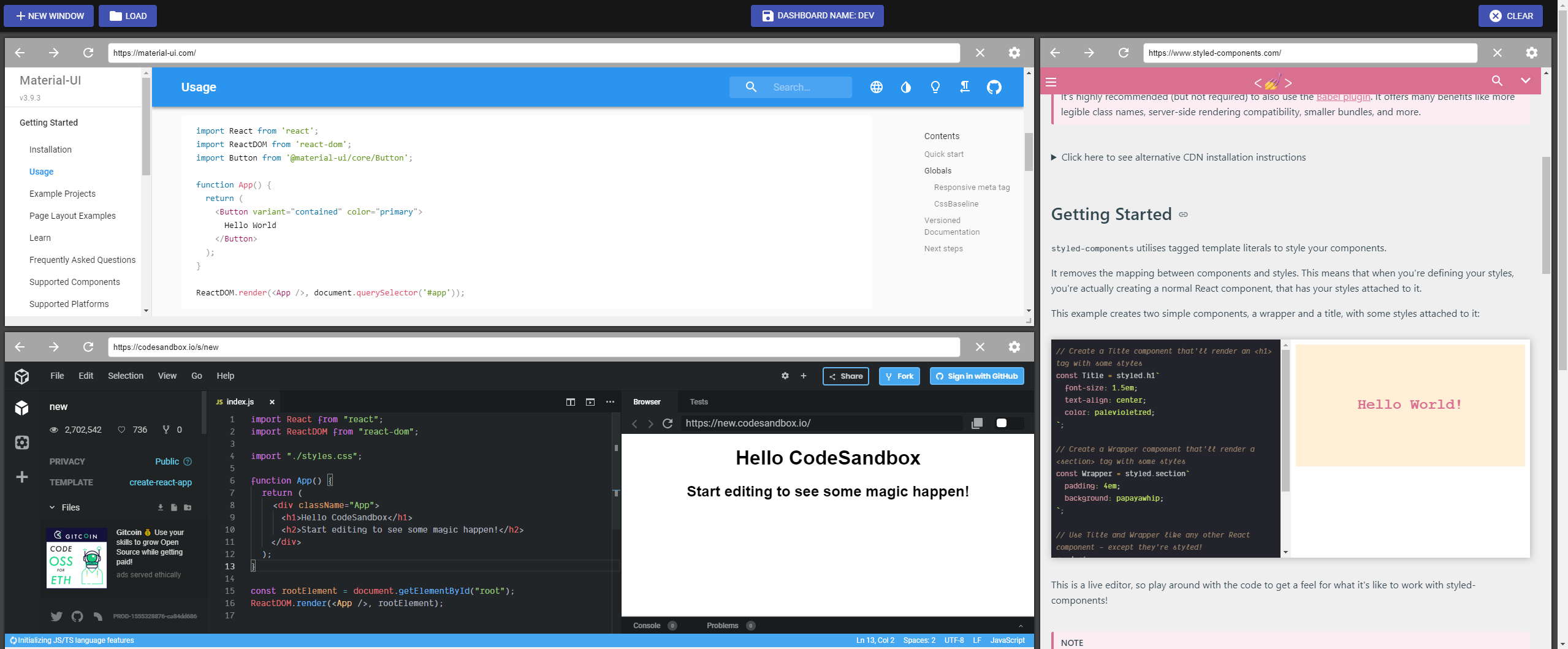 dashB - Dashboard Maker (early access) gallery image