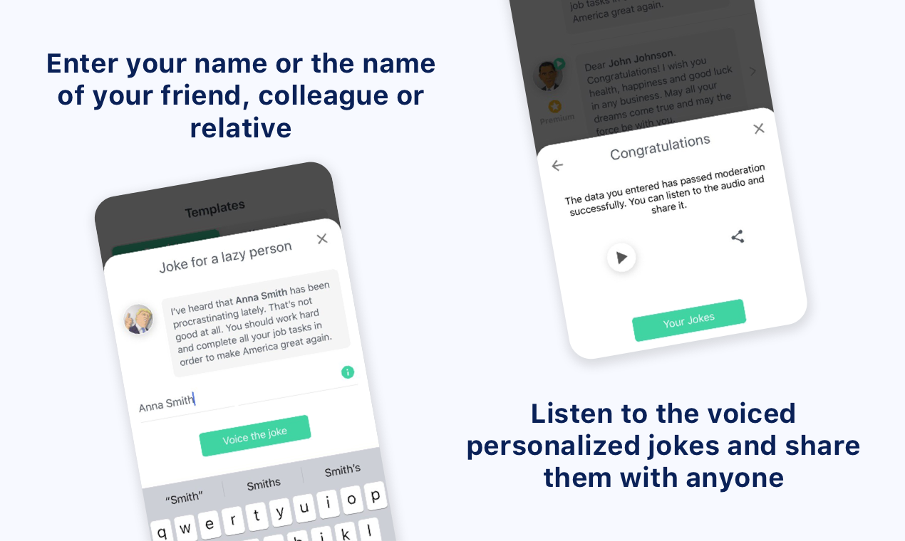 Deepfake Christmas Сongratulations gallery image