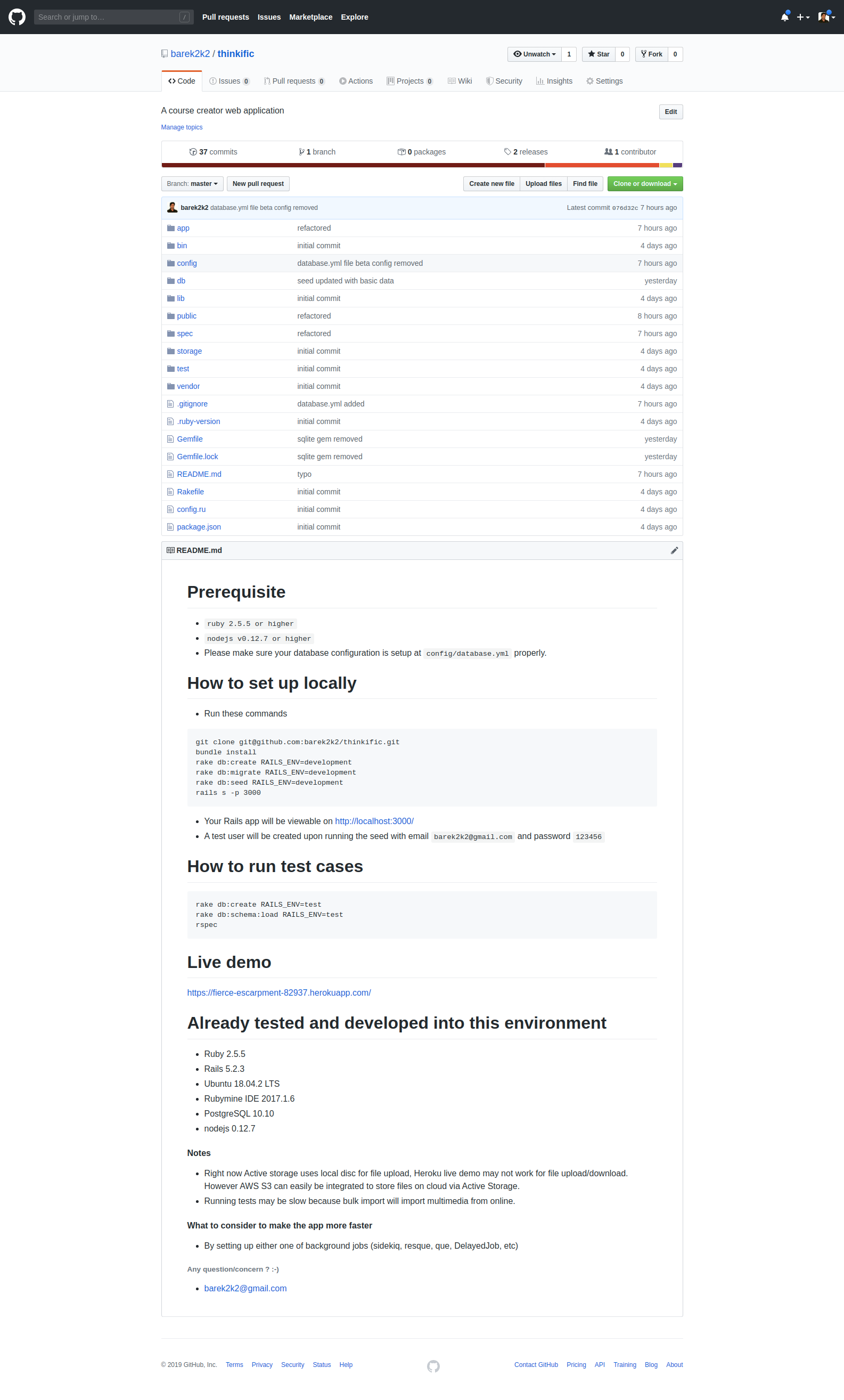 Vanhackathon - Course creator web app