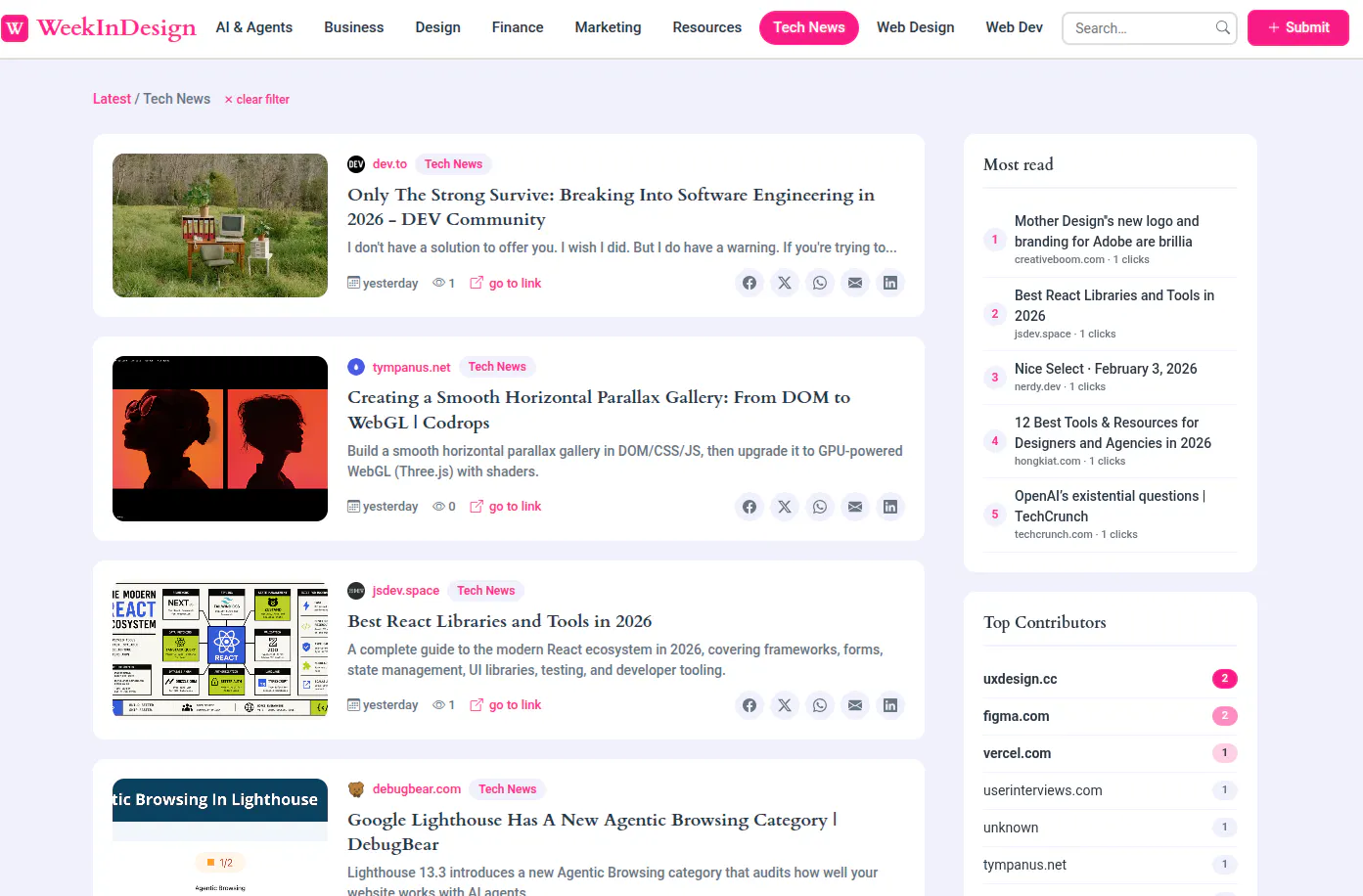Week in Design 截图