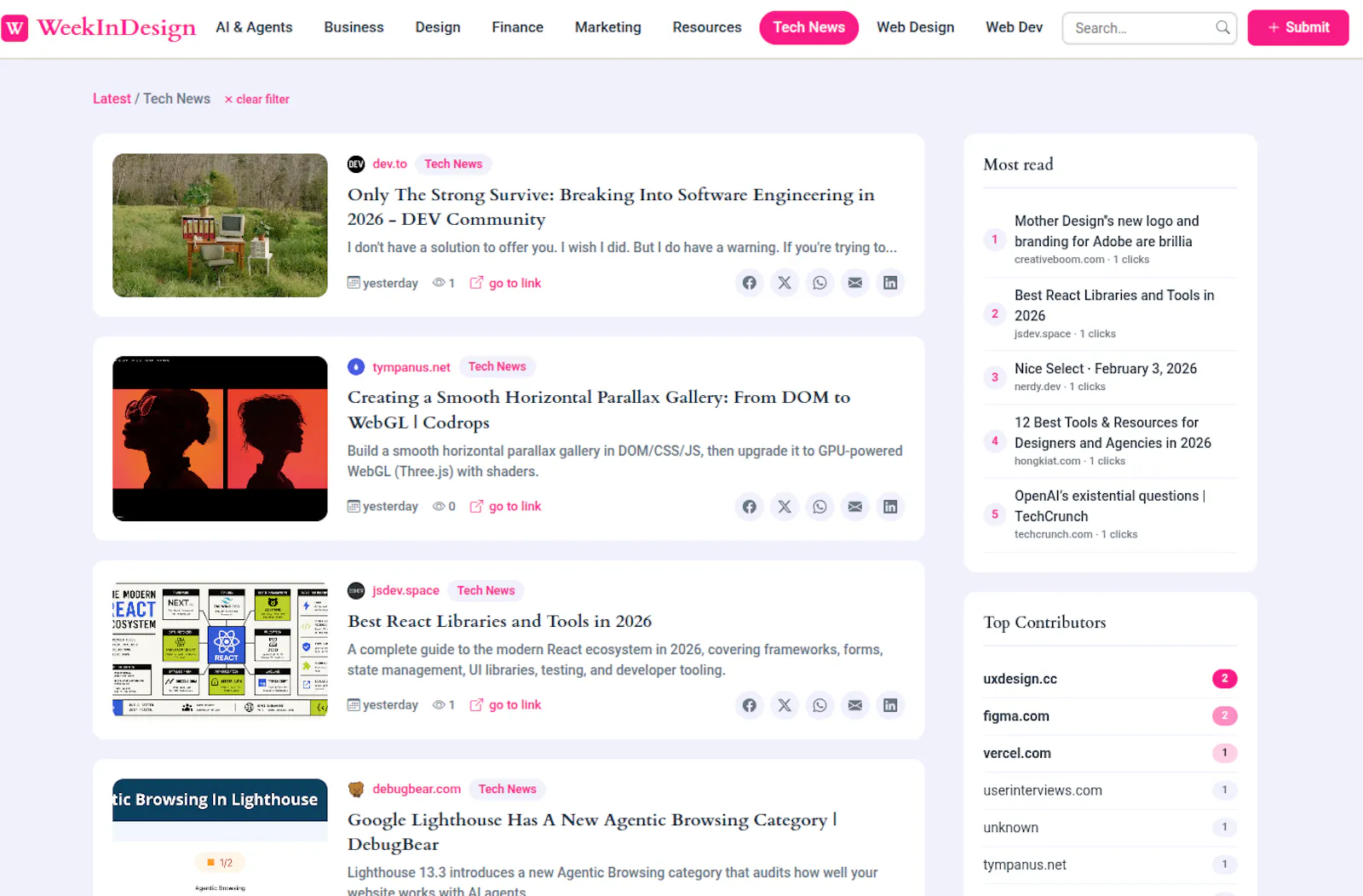 Week in Design screenshot 1