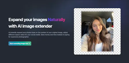 AI image extender gallery image