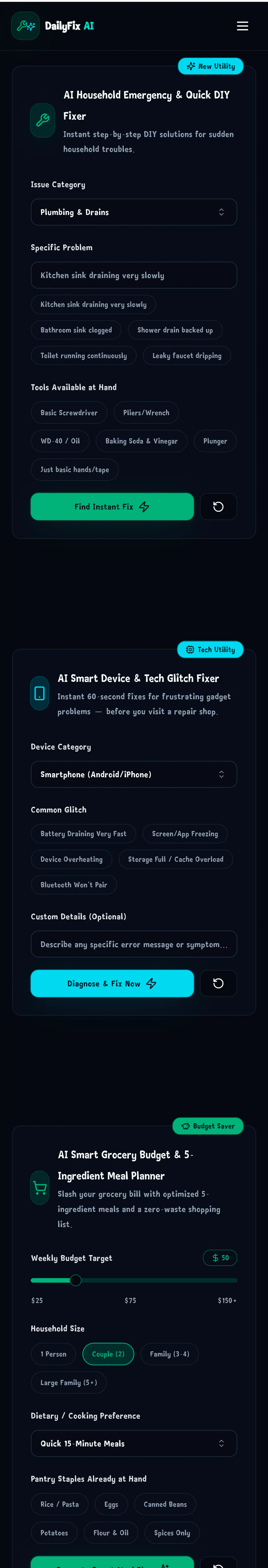 Dailyfix AI Tools screenshot 4