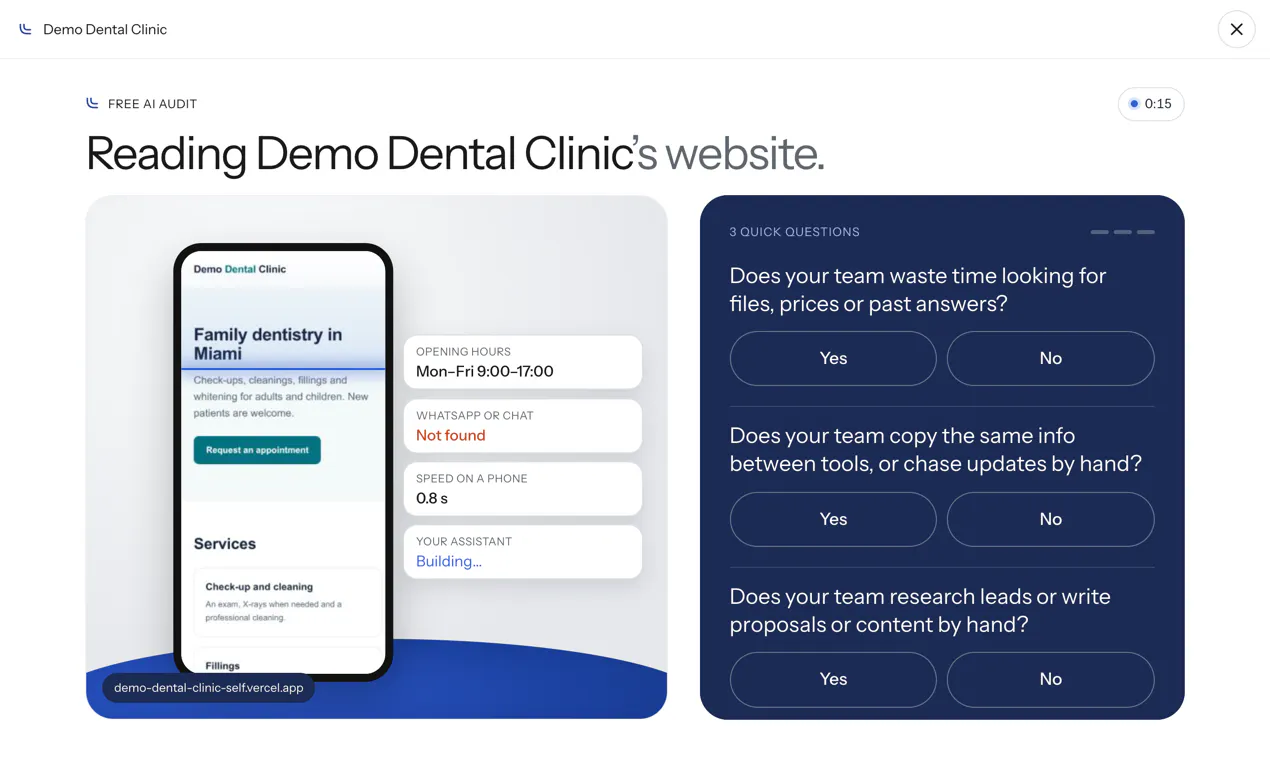 Betterlane Free AI Audit screenshot 2