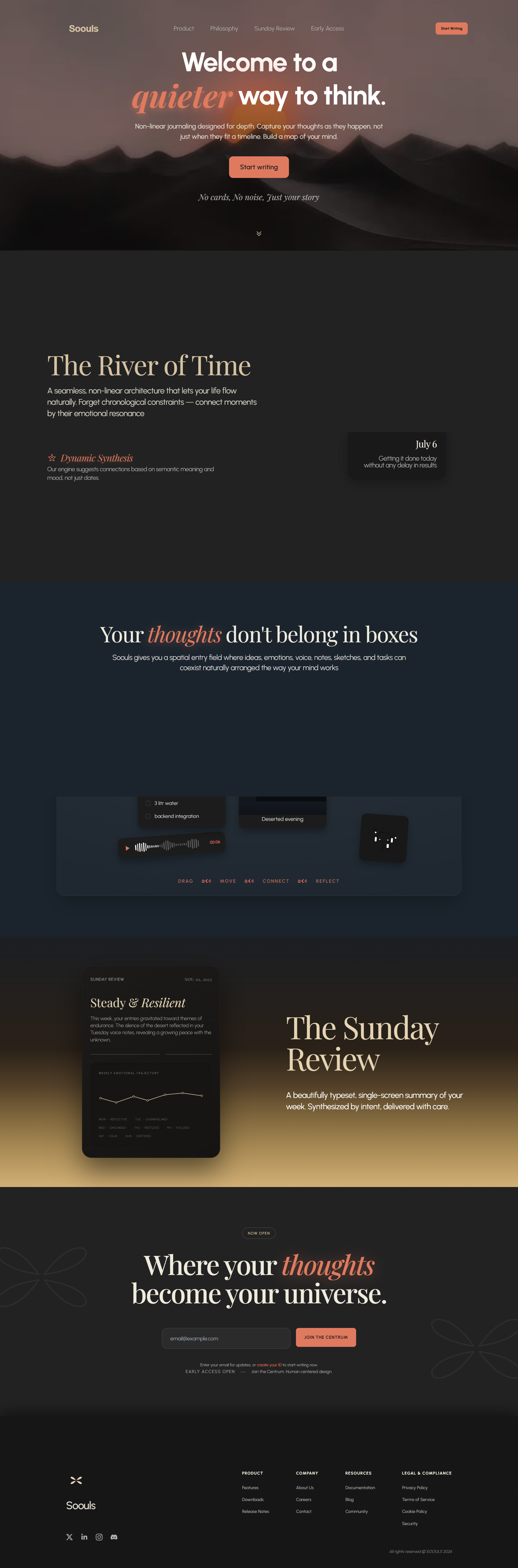 Soouls — A quieter way to think gallery image