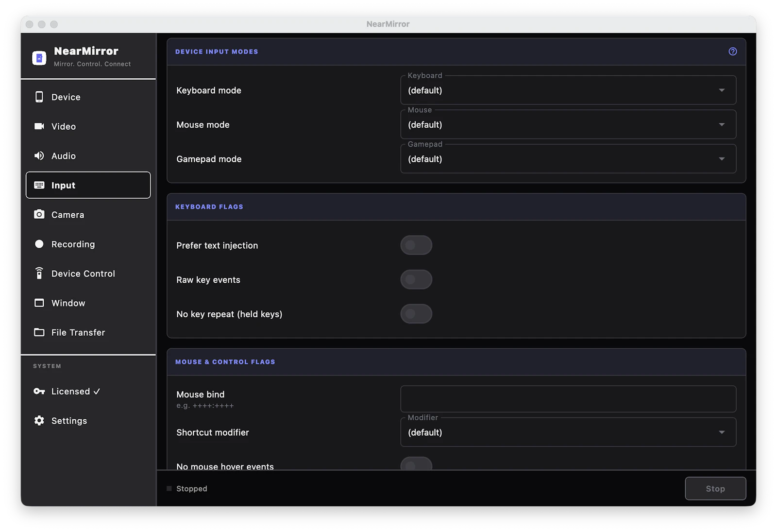 NearMirror screenshot 2