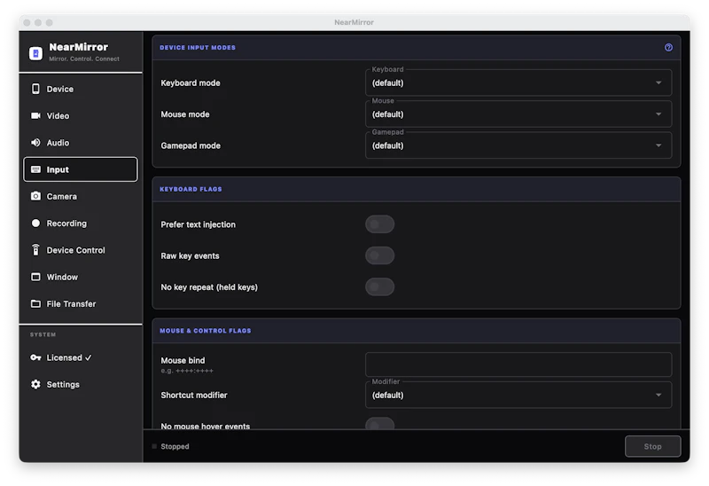 NearMirror screenshot 2