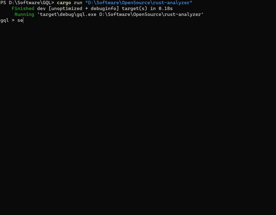 Mídia 1 de GQL: linguagem de consulta Git