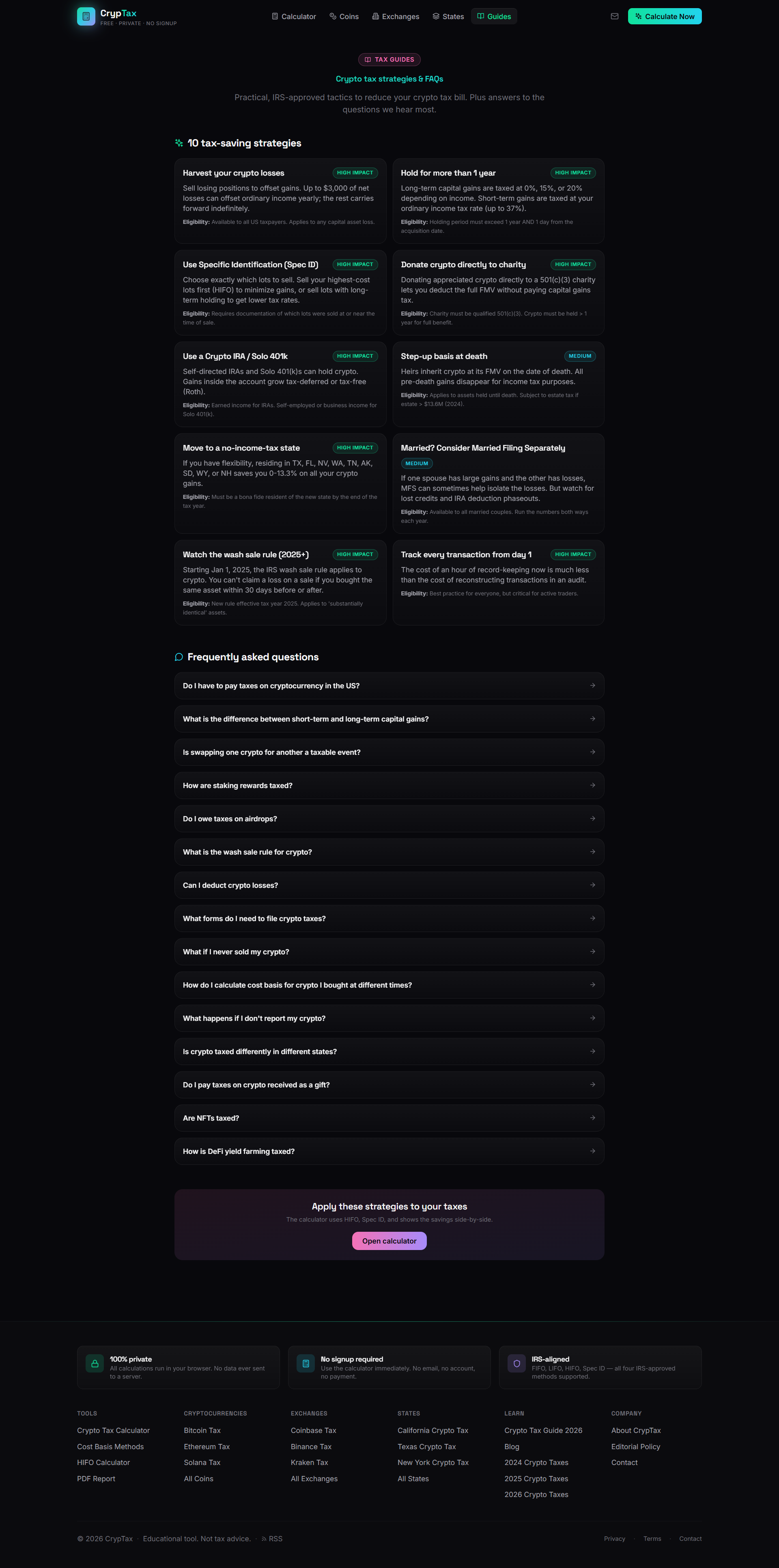 CrypTax gallery image