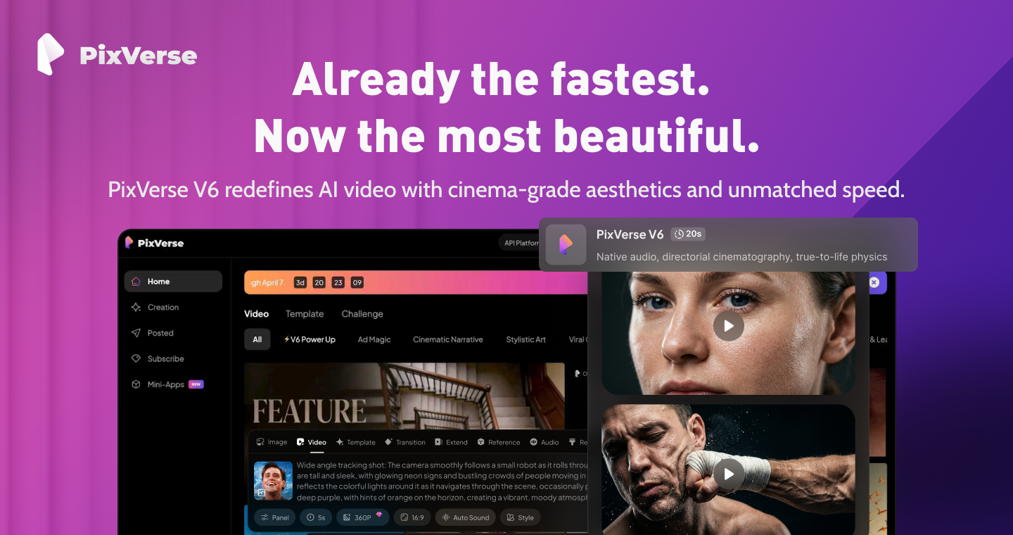 PixVerse V6 gallery image
