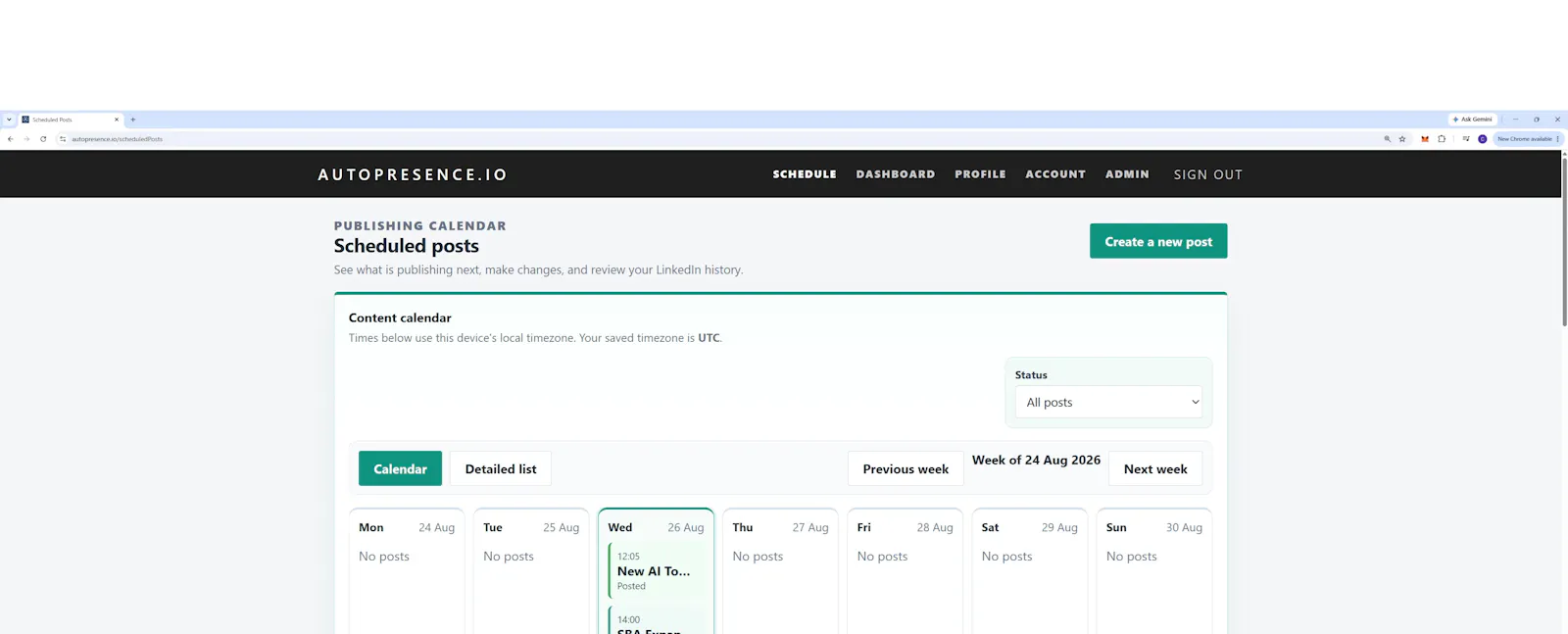 AutoPresence screenshot 3