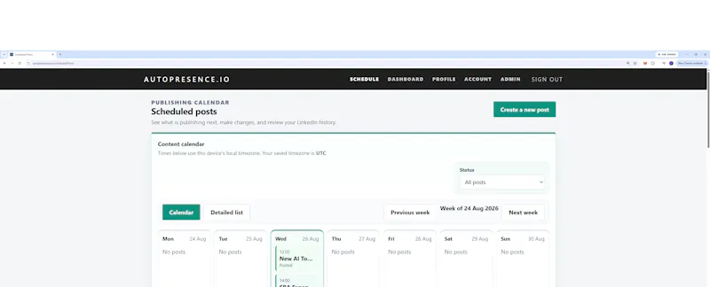 AutoPresence screenshot 3
