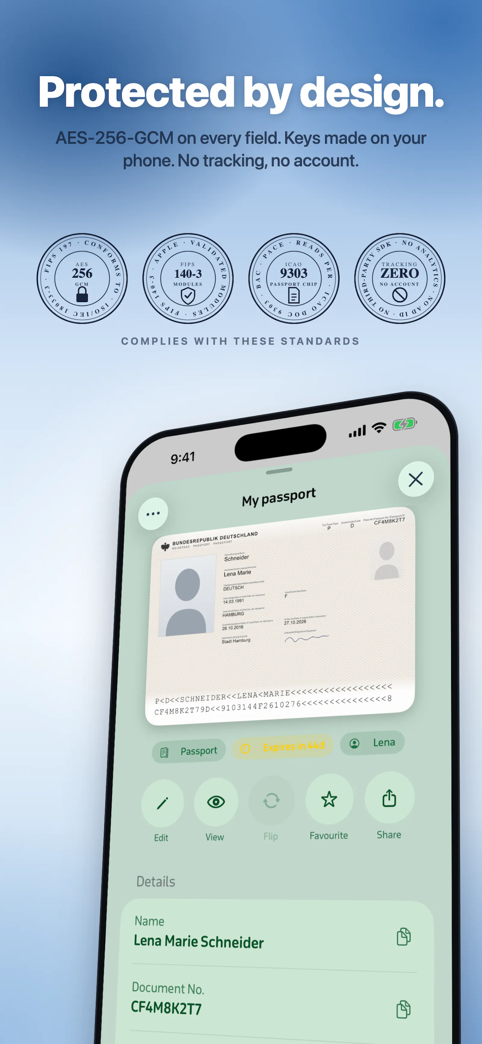 Tijori — Document Wallet for iPhone screenshot 5