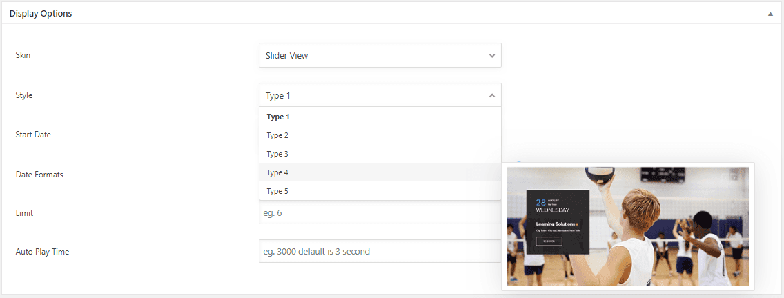 Modern Events Calendar gallery image