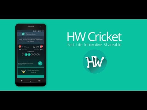 HW Cricket App | Fast Cricket scores