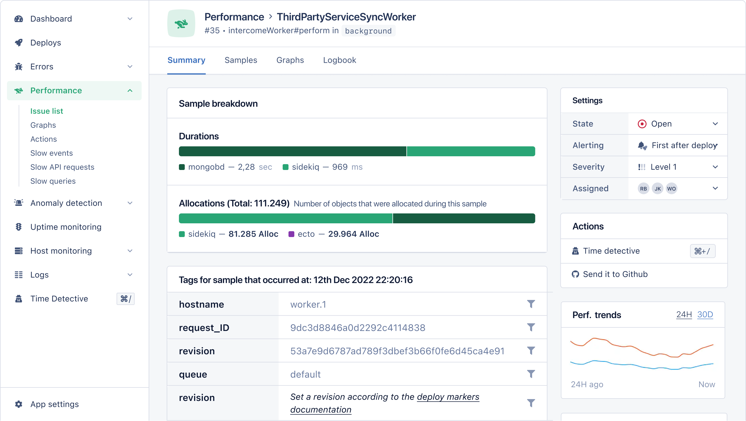 AppSignal gallery image