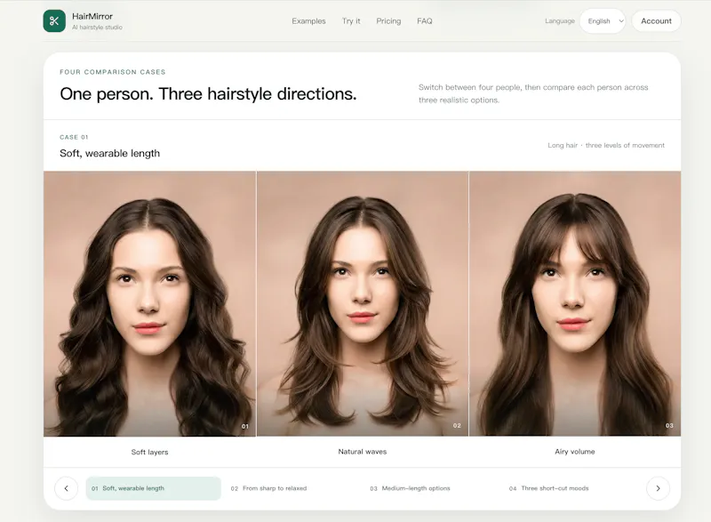 HairMirror screenshot 1