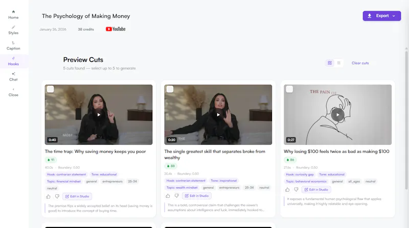 Podcuts.ai screenshot 3