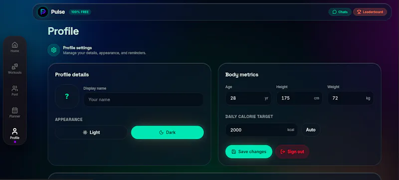 Pulse Fitness Club screenshot 6