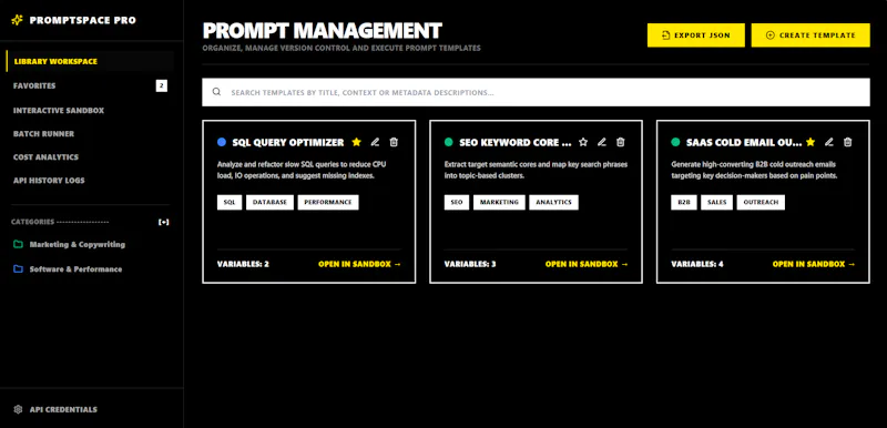 PromptSpace Pro screenshot 1
