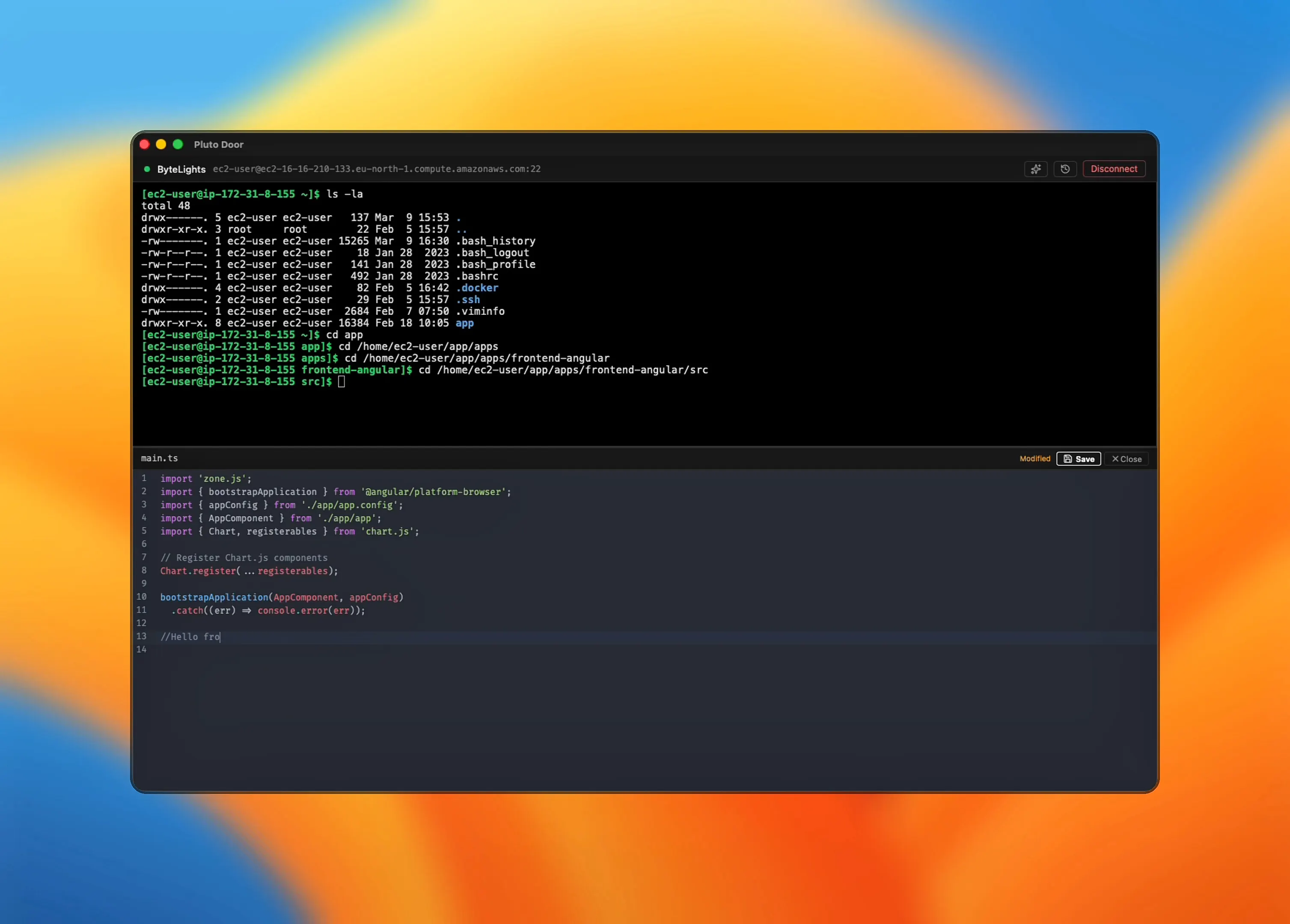 Pluto Door: Secure MacOS SSH with AI editor, file browser, drag-drop ...
